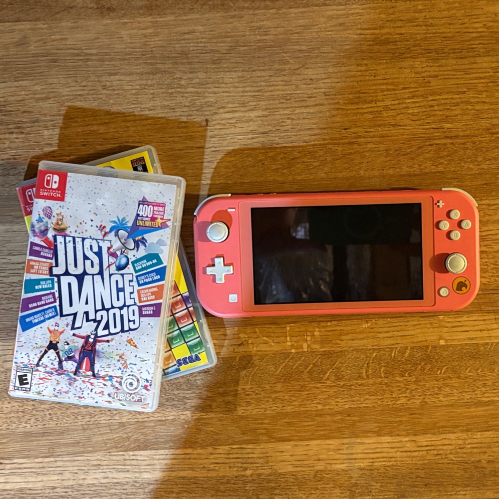 Nintendo Switch Lite Pink Handheld Console